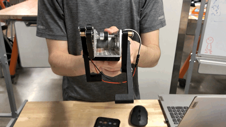 Animated simulation of walker movement